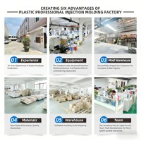 Fabricant de moulage par injection médical, services de moulage par injection de plastique ABS de haute précision, couvercles en plastique ABS, PC, PA, TPE, TPU