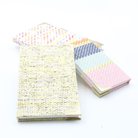 Boîte de papier de maquillage d'ombres à paupières personnalisée emballage de 8 couleurs Boîte de palette d'ombres à paupières vide avec miroir