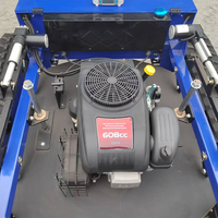 Tondeuse à gazon à rayon de braquage zéro de qualité industrielle commerciale, moteur 4 temps, déplacement du moteur 608 cm³, portable, terrain de golf/jardin domestique