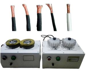 Machine de division à brosse métallique pour fil blindé, maille de fil blindé, brosse adhésive cuivre-nylon, ruban blindé, fil tressé - Product Image 1