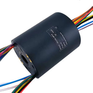 สลิปริงไฟฟ้า 18 ทาง แบบหมุนได้ 360 องศา ปลอกกลวง 440VAC/VDC 5A 250rpm - Product Image 2