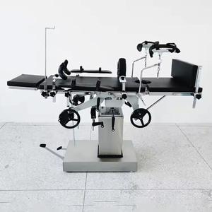 Mesa de Operaciones Multiusos, Altura Mínima de 750 mm, Ajuste Lineal de Patas de 120 mm, Acero al Carbono, Acero Inoxidable Opcional - Product Image 2