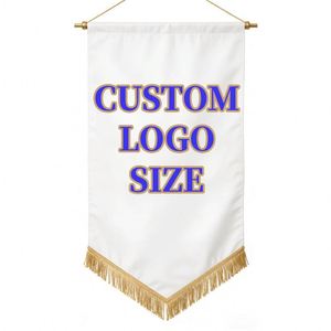 Drapeau de voiture miniature australien à franges de 8*12 pouces, imprimé numériquement, à suspendre à la fenêtre, motif personnalisable, drapeau interchangeable - Product Image 4