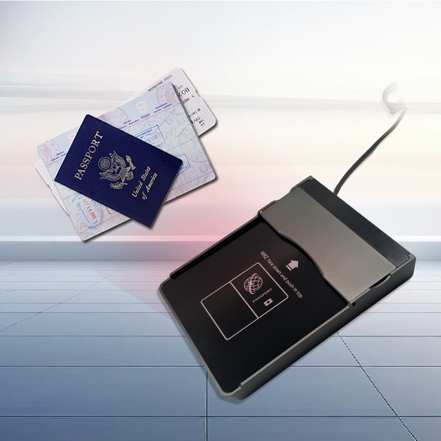 LONVILL Three-color Status Indicator Plug-and-play Compliant ICAO DOC 9303 OCR MRZ Integrated Passport Machine Module