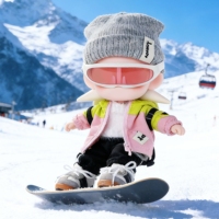 Vêtements de poupée pour poupées de 15 cm et 17 cm, lunettes Athleisure Snowgleam
