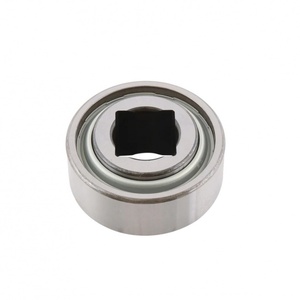 Roulements lourds re-lubrifiables <span class=keywords><strong>CONNEL</strong></span> GW211PP17 GW211PP3-GX GW211PPB3 à alésage carré 38,89 mm en acier chromé P0 de précision à 6 joints d'étanchéité - Product Image 2