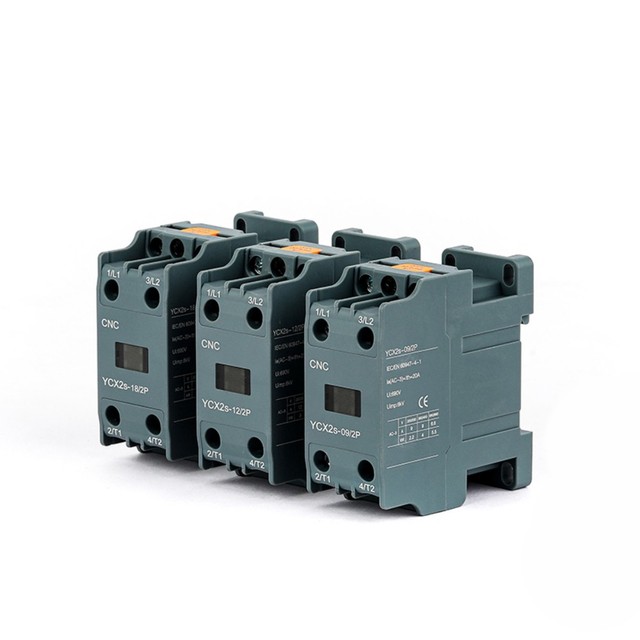 YCX2S 12A 18A 25A 32A 220V/380V AC Contactor for Reliable Electrical Control in AC Power Systems