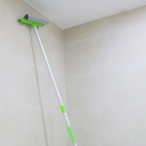 Coupelle <span class=keywords><strong>stabd</strong></span> et miroir latéral en acier inoxydable ppf vinyle comptoir télescopique sol coulis brosse à récurer avec raclette 3 po - Product Image 2