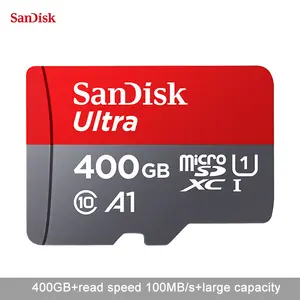 Original SanDisk Micro TF SD Card 100MB/s SDSQUAR 256GB 512GB 1TB Memory Card For Phone