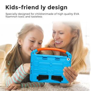 Funda Protectora Ligera de Espuma EVA a Prueba de Golpes con Soporte Plegable para iPad 10.2 2022/2019 Air 3 2019, Marca HGD para Niños - Product Image 2