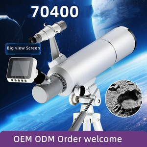 Télescope astronomique réfracteur HD View Screen 70400, longueur focale 400 mm, ouverture réflexe, <span class=keywords><strong>avec</strong></span> chercheur d'étoiles - Product Image 2