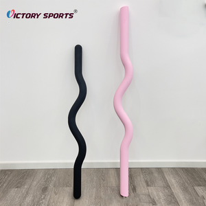 Barra de Pesas de Silicona Personalizada para Fisicoculturismo, Levantamiento de Pesas, Yoga y <span class=keywords><strong>Pilates</strong></span>, 15 lb/25 lb - Product Image 3