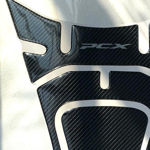 Protection en fibre de carbone, tampons pour <span class=keywords><strong>scooter</strong></span> à essence, tampon de réservoir de moto, autocollant de moto pour <span class=keywords><strong>Honda</strong></span> Pcx <span class=keywords><strong>2021</strong></span> - Product Image 4