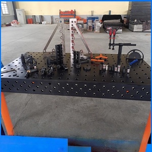 Aksesori 3D presisi tinggi meja las besi cor dukungan dengan sudut besi posisi persegi pengukuran & alat pengukur - Product Image 6