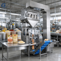 Machine d'emballage automatique de riz 1kg 2kg 5kg, machine de pesage, de remplissage et de scellage sous vide pour céréales, riz cuit et sachets préformés