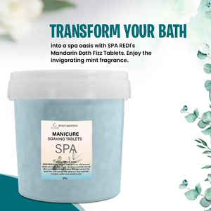 Comprimés effervescents à base de plantes personnalisés en gros pour la manucure et la pédicure, apaisants pour la peau, pour le spa des pieds, eucalyptus menthe - Product Image 6