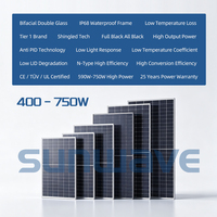 Groupe électrogène solaire diesel Sunwave 125 kW 265 kWh de remplacement, armoire de stockage d'énergie hybride extérieure, 314 Ah LiFePO4 pour l'exploitation minière et la réduction de la consommation de carburant