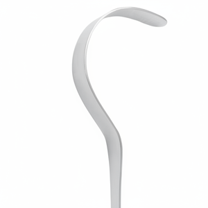 2DEAVER Écarteurs manuels rétractables en acier inoxydable de qualité supérieure, 12 po x 1,5 po, avec poignée à crochet large - Product Image 1