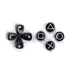 Boutons ABXY multicolores de remplacement en gelée pour console <span class=keywords><strong>PS5</strong></span>, boutons ABXY en cristal pour réparation, joysticks, accessoires de jeu - Product Image 6