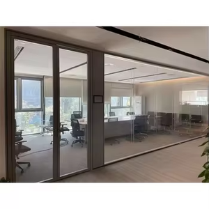 <span class=keywords><strong>2025</strong></span> mới văn phòng phòng kính phân vùng Tempered Glass có thể tháo rời cho ngân hàng sử dụng văn phòng phân vùng - Product Image 2