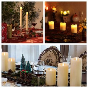 Hot Bán <span class=keywords><strong>Led</strong></span> <span class=keywords><strong>Flameless</strong></span> nến 2024 New arrivals sáp trụ cột 3D di chuyển <span class=keywords><strong>Wick</strong></span> với chức năng hẹn giờ để sử dụng nhà Halloween ramadan - Product Image 5