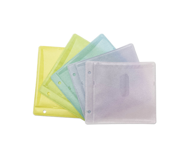 Blu-ray CD DVD Plastic Color Inner Sleeve Non-woven Fabric Sleeve Customize