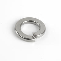 Corrosion-Resistant DIN 127B 304 Stainless Steel Spring Lock Washers with Square Ends Anti-Loosening Washers
