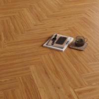 Planche de vinyle SPC à chevrons, imperméable, résistante à l'humidité et aux rayures ; Prix d'usine, expédition même d'une seule pièce