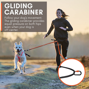 <span class=keywords><strong>Ceinture</strong></span> de course <span class=keywords><strong>pour</strong></span> <span class=keywords><strong>chien</strong></span> AromaNano en nylon confortable et mains libres <span class=keywords><strong>pour</strong></span> le jogging et l'entraînement Canicross Sport Dogwear - Product Image 3