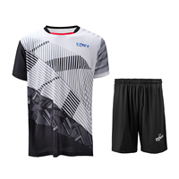 Kaos Pria IANONI Berkualitas Tinggi, Bernapas, dan Nyaman untuk Pickleball, Jersey Tenis, dan Pakaian Latihan Padel Tenis