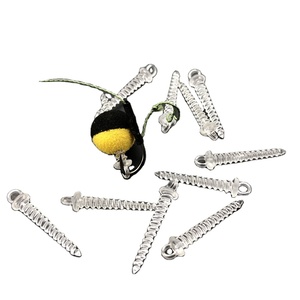 carp fishing accessories hook screw 21mm plastic bait screw pop up peg holder end tackle floating corn tiger nut