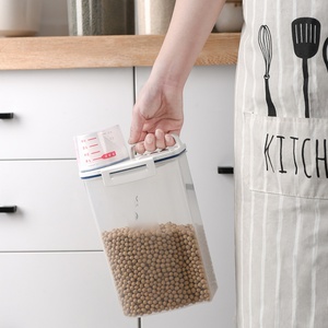 2L Kitchen <b>Millet</b> Bucket Rice Bucket Storage tank Insect-proof Moisture-proof Flour sealed tank Cereal Grain Storage tank - Product Image 2