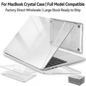 Étui rigide transparent pour ordinateur portable, coque de protection pour <span class=keywords><strong>Macbook</strong></span> Neo Air <span class=keywords><strong>Pro</strong></span> <span class=keywords><strong>13</strong></span> <span class=keywords><strong>13</strong></span>.6 14 14.2 15 15.3 16 16.2 pouces M1 M2 M3 M4 M5 - Product Image 1