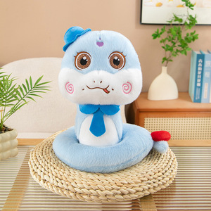 Juguete de Peluche de Serpiente para Parejas, Diseño de Año Nuevo, Material Ecológico, Muñeco Divertido, Animal de Dibujos Animados, Venta al Por Mayor - Product Image 6