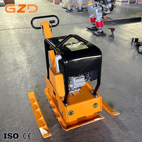 Compacteur à plaques vibrantes personnalisé GZD, haute efficacité, C330T, 260 kg, compacteur vibrant, 38 KN, compacteur à plaques hydrauliques