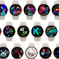 IP68 S76 Damen Smartwatch 1,19 Zoll AMOLED HD-Bildschirm BT-Anruf IP68 Wasserdicht Gesundheitsmonitor KI-Sprachassistent Luxus-Armband