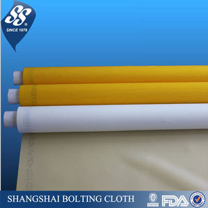 Trắng Vàng 32t 39T 43T 47t 54t 64t 72t 77T 80t 90t <span class=keywords><strong>100t</strong></span> 120T polyester lụa Màn hình in ấn lưới - Product Image 2