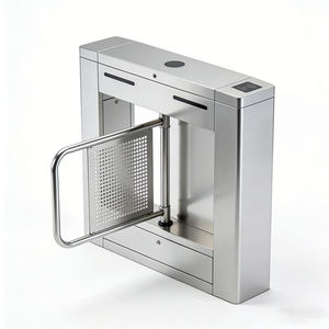 Torniquete de Bandera Bidireccional RFID IP54 de Bajo Consumo Energético EASCO para Centro de Distribución Logística - Product Image 5