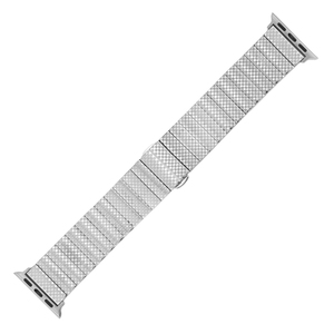 สายนาฬิกาข้อมือสแตนเลสสตีลสำหรับ Apple Watch แบบแม่เหล็ก สายรัดข้อมือโลหะ ยืดหยุ่น หรูหรา ทันสมัย - Product Image 3