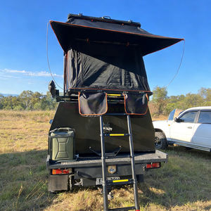 เต็นท์หลังคารถแบบสามเหลี่ยมน้ำหนักเบา ผ้าใบแคนวาส โครงอะลูมิเนียมแข็งแรง สำหรับใช้งานกลางแจ้ง - Product Image 5