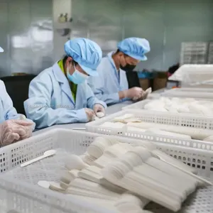 Direkt aus der Fabrik lebensmittelqualität umweltfreundlich biologisch abbaubar gesund hochwertiges Papier Besteck Papier Geschirr Messer Gabel Löffel