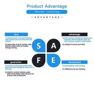 معدات التحلل الحراري من البلاستيك إلى الزيت من هينان لانيينغ، آلة تحلل حراري بسعة 5 طن - Product Image 3