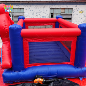 Vente flash - Château <span class=keywords><strong>gonflable</strong></span> <span class=keywords><strong>Spiderman</strong></span> Airfunpro commercial, respectueux de l'environnement, avec des matériaux en tissu et en PVC - Product Image 6