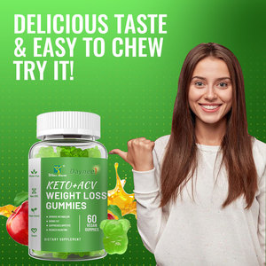 Gomitas de Vinagre de Sidra de Manzana 500MG ACV, Apoyo Natural para el Control de Peso, Mejora la Salud Digestiva, Estimula la Armonía Metabólica, Vegano, para Adultos - Product Image 4
