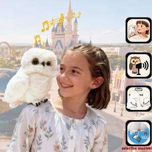 Juguete de Peluche Interactivo con Grabación de Voz y Cabeza Giratoria, Diseño de Búho Mágico, Éxito Transfronterizo en Europa y América, Regalo - Product Image 3