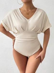 Body amincissant pour femmes Débardeurs Contrôle du ventre sans couture Col carré Body Shapers String sans manches Cami Justaucorps - Product Image 1