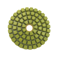 Disques de polissage en résine diamantée de 4 pouces, utilisation à l'eau pour le polissage du béton, du marbre, du granit, de la pierre et des carreaux.