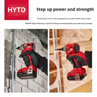 HYTD OEM Tournevis à percussion 4-en-1 de haute qualité HY-QH 18V compact sans balais à batterie lithium pour BLIDR