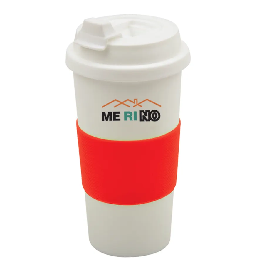 O Logotipo personalizado Design de Moda 15 oz Descartáveis de Plástico do Copo de Café com Isolamento Térmico de cuidados