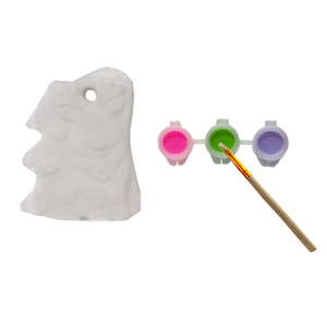 Offre Spéciale DIY <span class=keywords><strong>Céramique</strong></span> Plâtre <span class=keywords><strong>Peinture</strong></span> et Coloriage Ensemble Enfants Artisanat Conseil pour Unisexe Enfants Âgés de 5 à 7 Style De Noël - Product Image 5